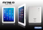 myTAB 10 DualCore w trzech nowych wersjach obudowy – idealny na prezent komunijny.