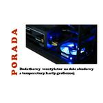 Dodatkowy Wentylator na Dole Obudowy, a Temperatury Karty Graficznej