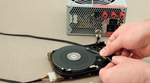 Szlifierka zrobiona z dysku HDD