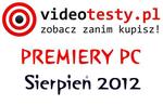 Premiery PC - Sierpień