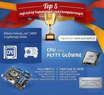 Top 5 najlepiej sprzedających się części komputerowych