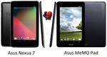 Asus MeMO Pad vs Nexus 7 - porównanie popularnych tabletów