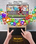 Measy TP801 - Ciekawe Połączenie Klawiatury Z Touchpadem